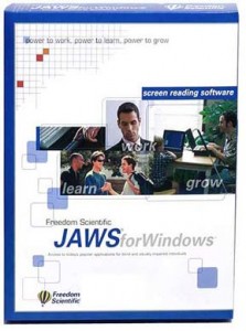 visually impaired screen reader software