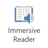 Immersive reader icon